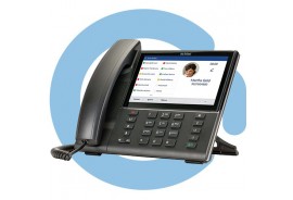 Телефон проводной MITEL 6873i SIP Phone 7" 800x480 touchscreen, BT 4.0, USB, 24 lines, 2*1G ethernet (no power supply included)