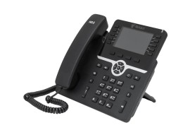 IP-телефон Flat-Phone B10: 20 SIP-аккаунтов, 2 порта 10/100/1000BASE-T (RJ-45), ЖК-дисплей, PoE