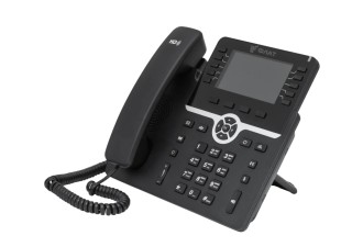IP-телефон Flat-Phone B10: 20 SIP-аккаунтов, 2 порта 10/100/1000BASE-T (RJ-45), ЖК-дисплей, PoE