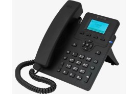 Телефон IP-телефон Flat-Phone C10: 2 SIP-аккаунта, 2 порта 10/100BASE-T (RJ-45), ЖК-дисплей, PoEIP-телефон Flat-Phone C10: 2 SIP-аккаунта, 2 порта 10/100BASE-T (RJ-45), ЖК-дисплей, PoE