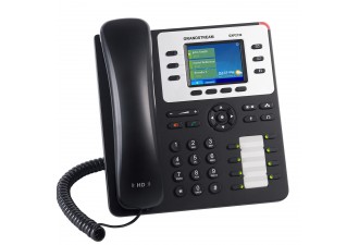 Grandstream GXP2130v2 - IP телефон. 3 SIP аккаунта, 3 линии, цветной LCD, PoE, (1GbE) Gigabit Ethernet, 8 BLF, Bluetooth