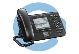 Проводной SIP телефон Panasonic KX-UT248RU-B (SIP телефон)