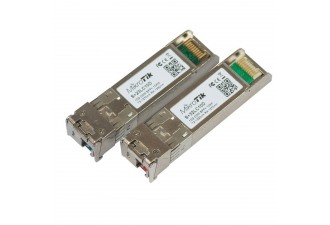 Комлект модулей MikroTik Pair of bidirectional SFP 10G 10km modules (10G T1270nm/R1330nm, Single LC-connector + 10G T1330nm/R1270nm, Single LC-connector)