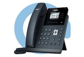 SIP-T40G SIP-телефон, 3 линии, Opus, BLF, PoE, GigE, БЕЗ БП